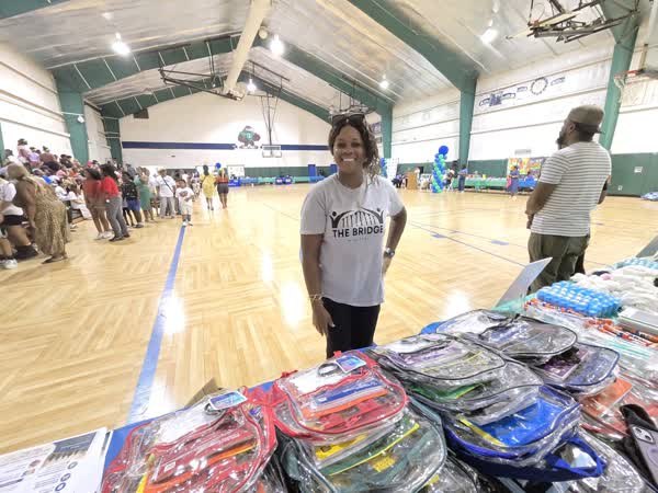School supply giveaway