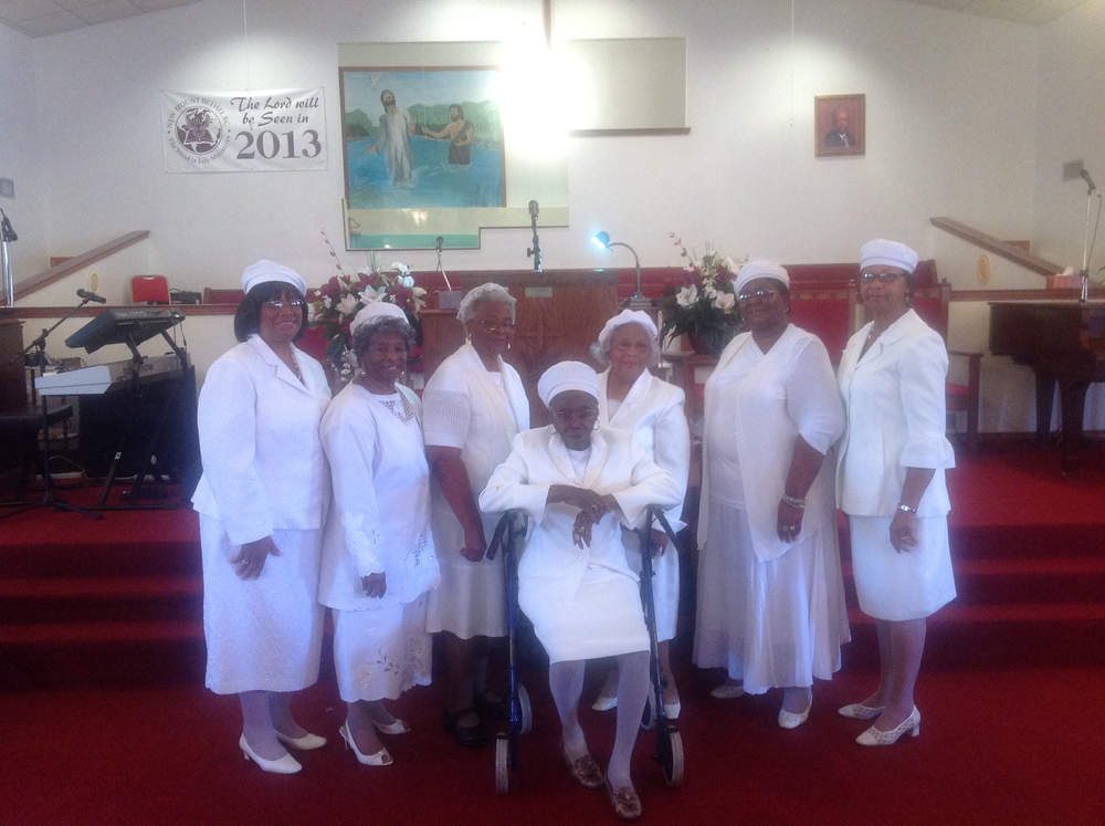 Mothers and missionaries in white